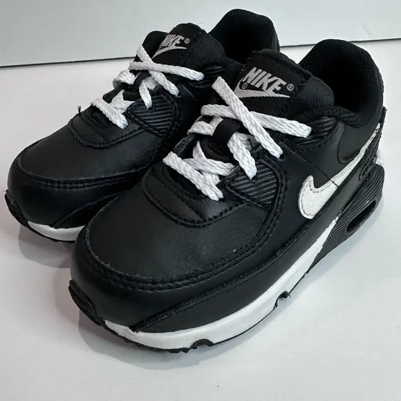 Nike air max 90 Kids Black Sneakers - Picture 5 of 6